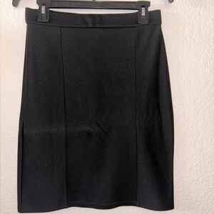 G by Guess Black Knee-Length Pencil Skirt Work